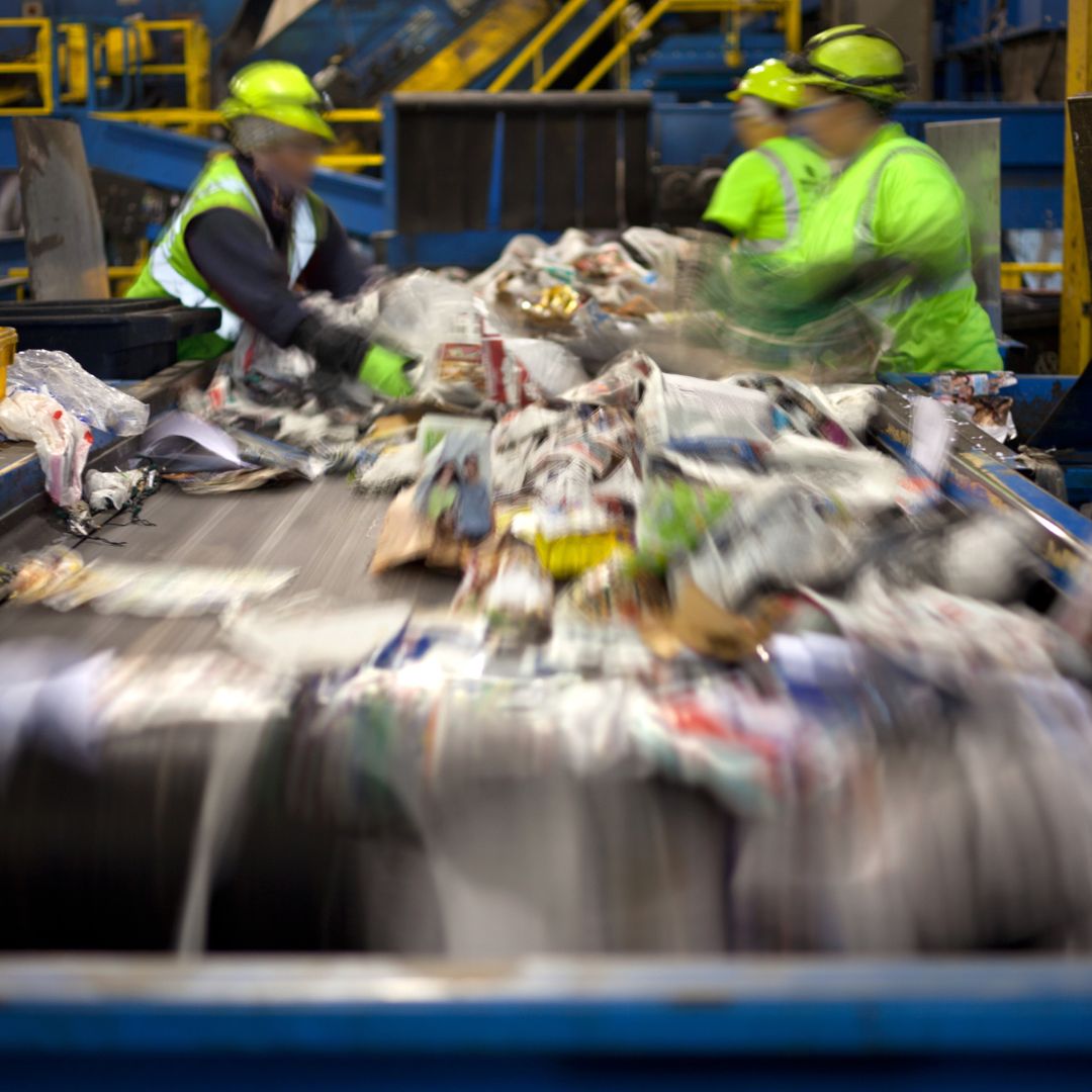 Processing recycling